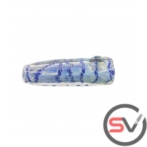 ICE CUBE SWIRL GLASS HAND PIPE 3.5inch 5CT/PK